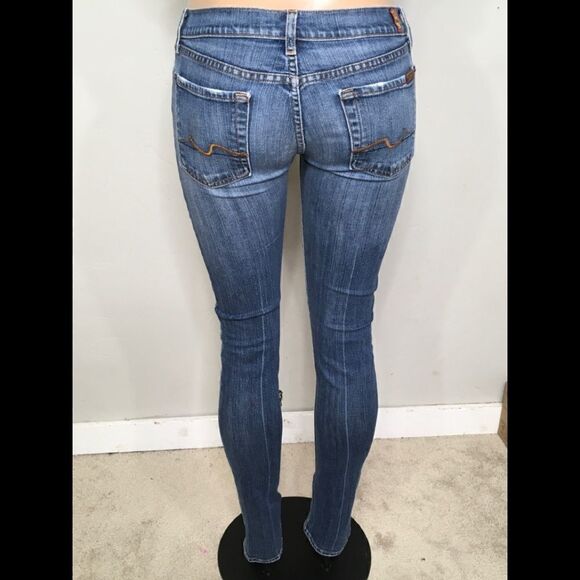 7 for all mankind faded jeans. EUC - Picture 2 of 16